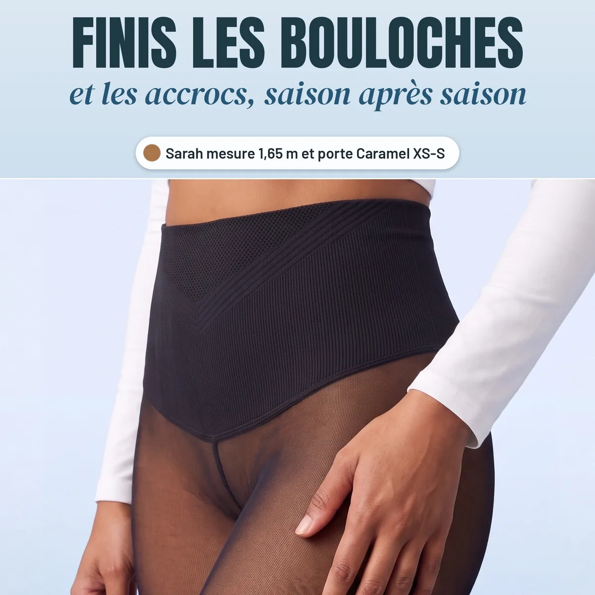 Polarissime Caramel : finis les bouloches et les accrocs