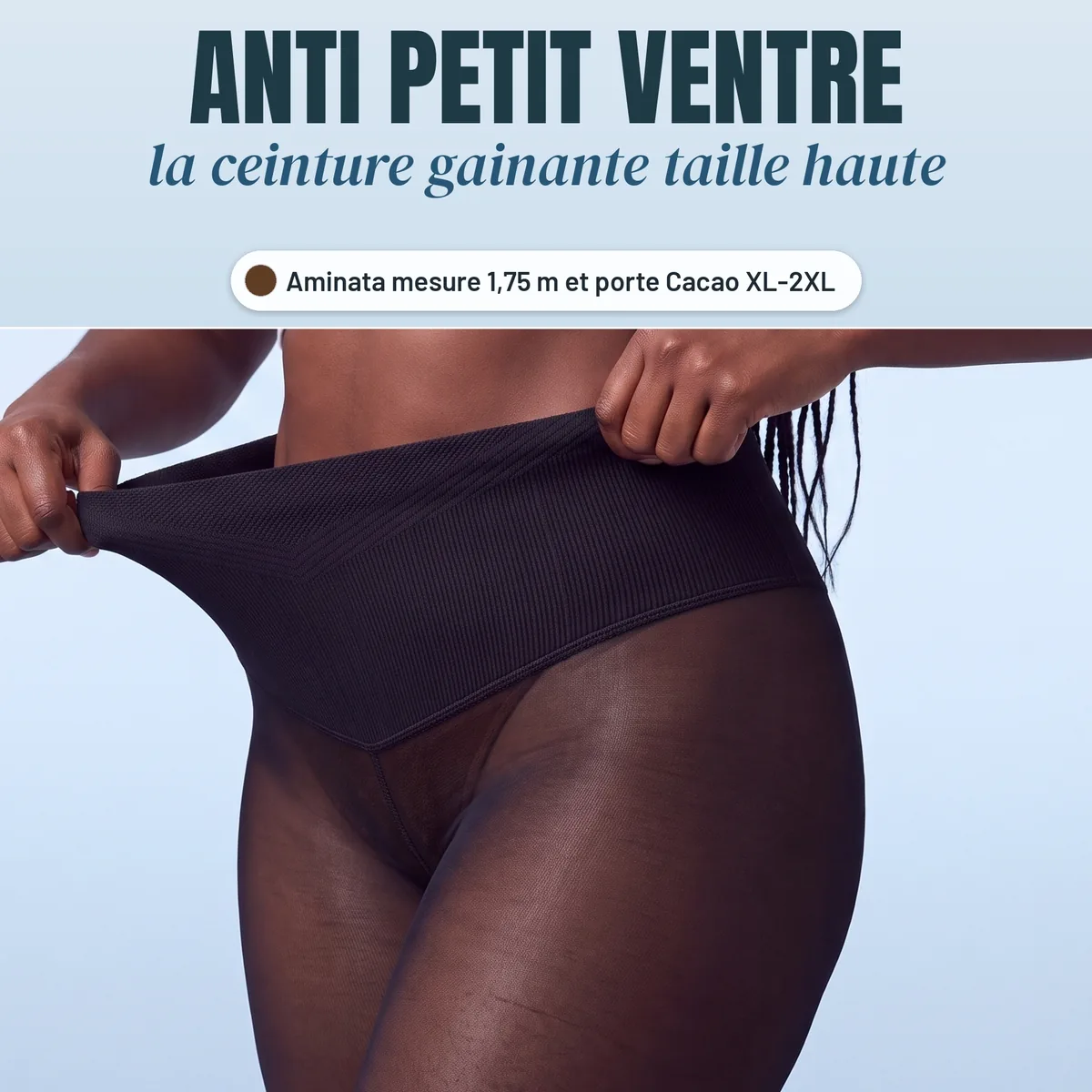 Polarissime Cacao : anti petit ventre, ceinture gainante