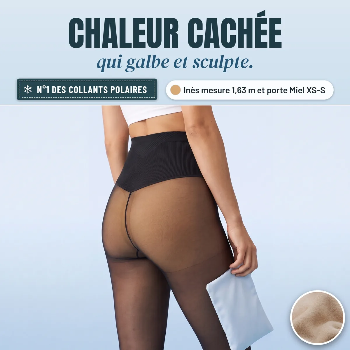 Polarissime Miel : chaleur cachée, galbe et sculpte