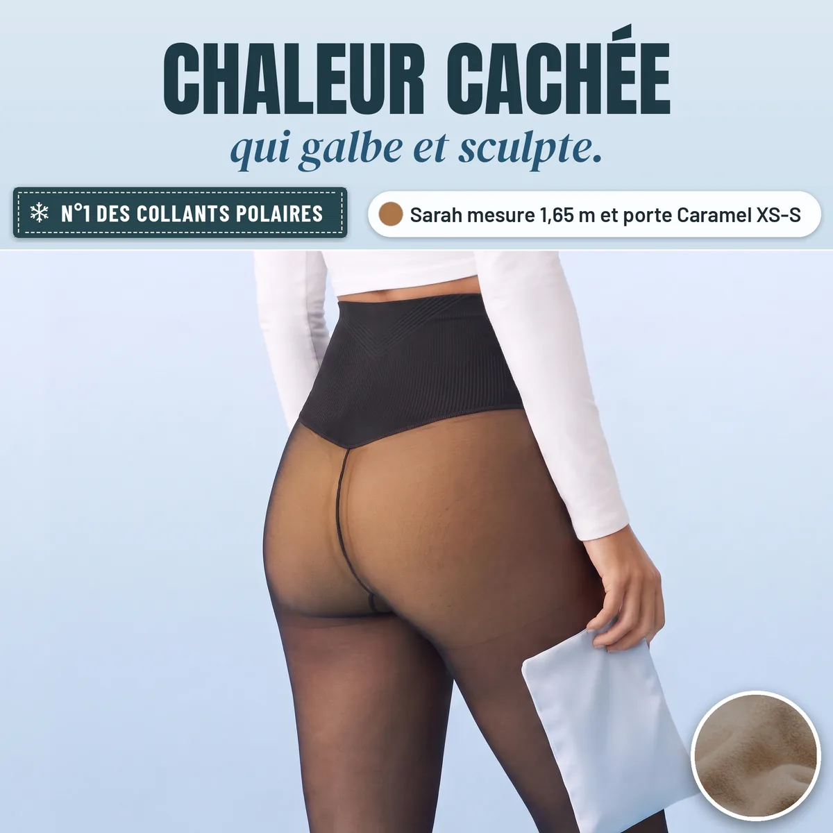 Polarissime Caramel : chaleur cachée, galbe et sculpte